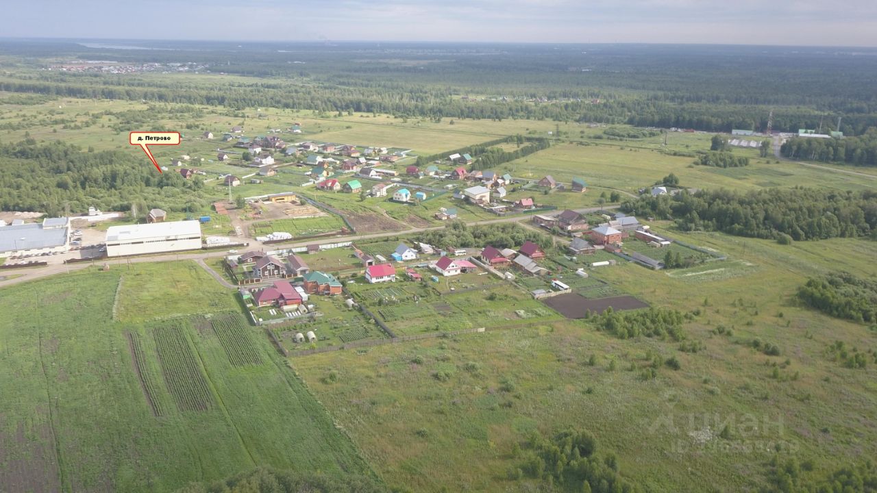 Купить земельный участок в деревне Петрово Томского района, продажа  земельных участков - база объявлений Циан. Найдено 29 объявлений