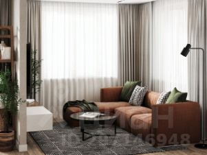 3-комн.кв., 95 м², этаж 2