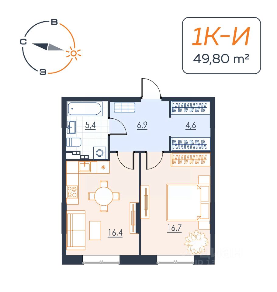 Купить 1-комнатную квартиру рядом с метро Чкаловская, продажа однокомнатных  квартир во вторичке и первичке на Циан. Найдено 6 819 объявлений