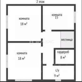 2-этаж. дом 152 м²