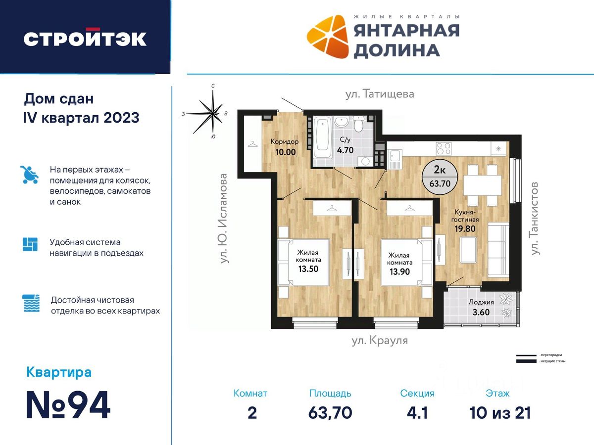 Купить Квартиру В Жк Янтарный Город