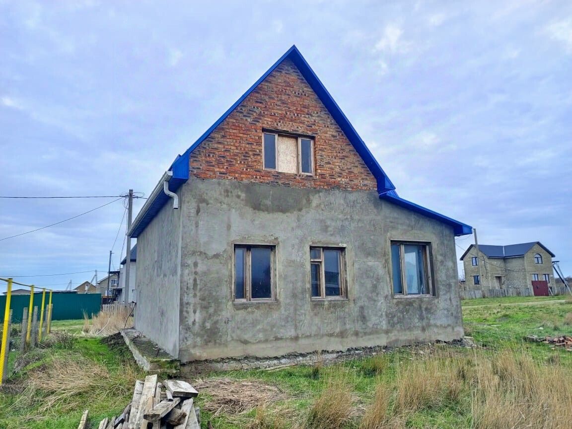 Продажа дома 15сот. пер. Садовый, Краснодарский край, Темрюкский район,  Запорожское с/пос, Приазовский поселок - база ЦИАН, объявление 297351061