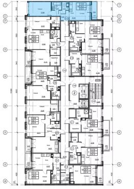 1-комн.кв., 38 м², этаж 11