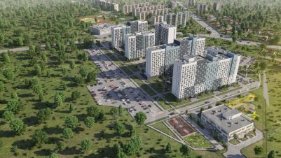 3-комн.кв., 84 м², этаж 1