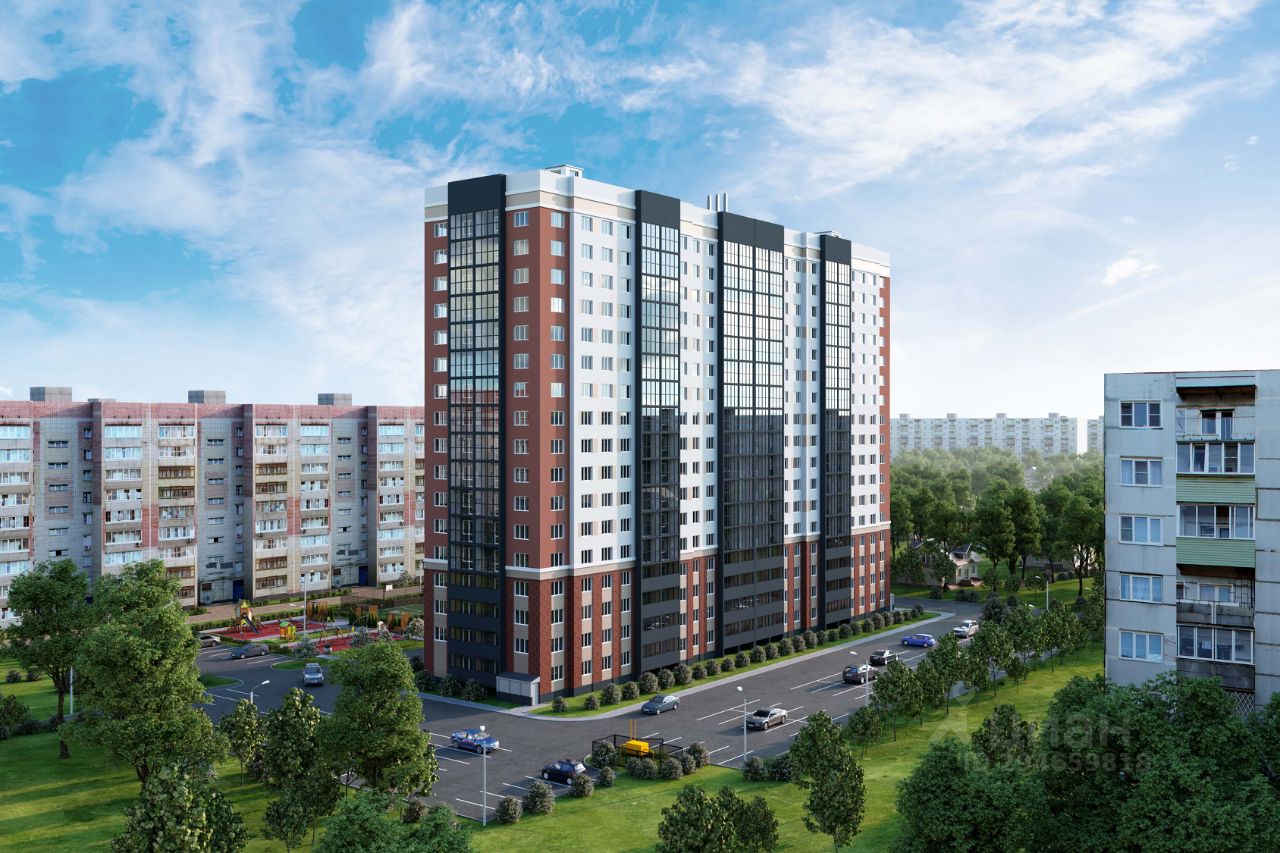 Продажа двухкомнатной квартиры 61,1м² ул. Зои Космодемьянской, 28/1, Ковров,  Владимирская область, Ковровский район - база ЦИАН, объявление 294659818