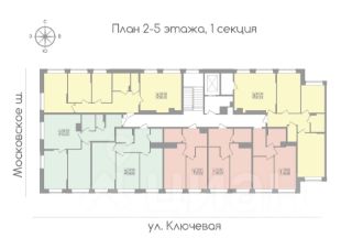 1-комн.кв., 36 м², этаж 4