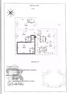 апарт.-студия, 22 м², этаж 1