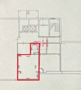 своб. назнач. 62 м², этаж -1