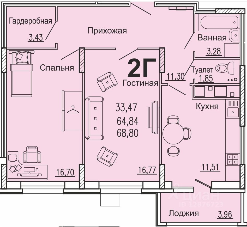 Купить 2-комнатную квартиру на улице Богданова в городе Пенза, продажа  двухкомнатных квартир во вторичке и первичке на Циан. Найдено 5 объявлений