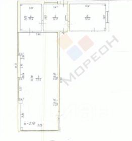 своб. назнач. 120 м², этаж 1