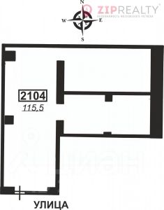 офис 116 м², этаж 1