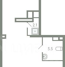 своб. назнач. 69 м², этаж 1