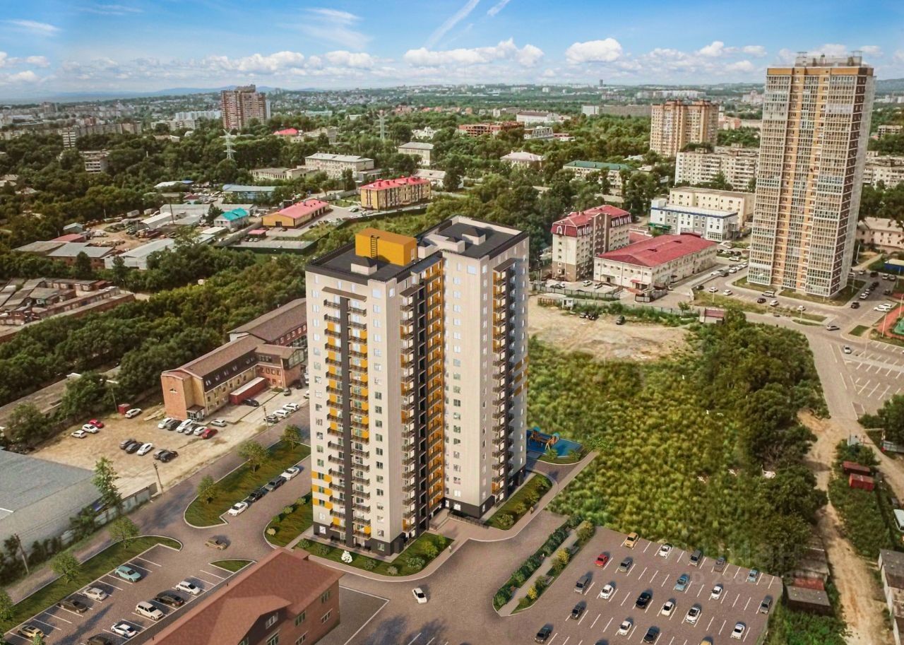 Продаю двухкомнатную квартиру 44,9м² ул. Карла Маркса, Хабаровск,  Хабаровский край - база ЦИАН, объявление 298251989