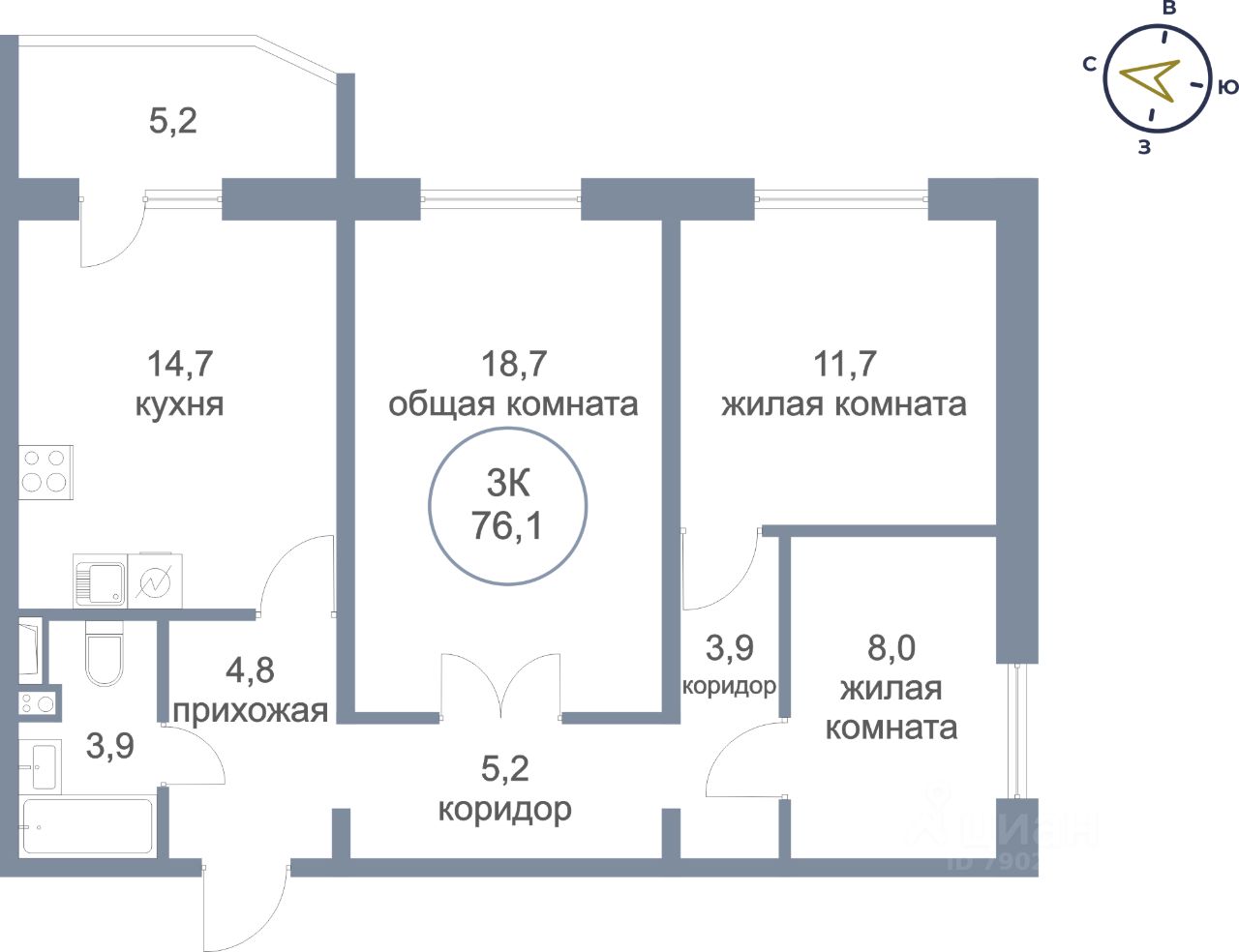 Купить квартиру на улице Монтажников в поселке Гидростроитель в городе  Сургут, продажа квартир во вторичке и первичке на Циан. Найдено 38  объявлений