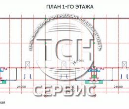 склад 1400 м², этаж 1