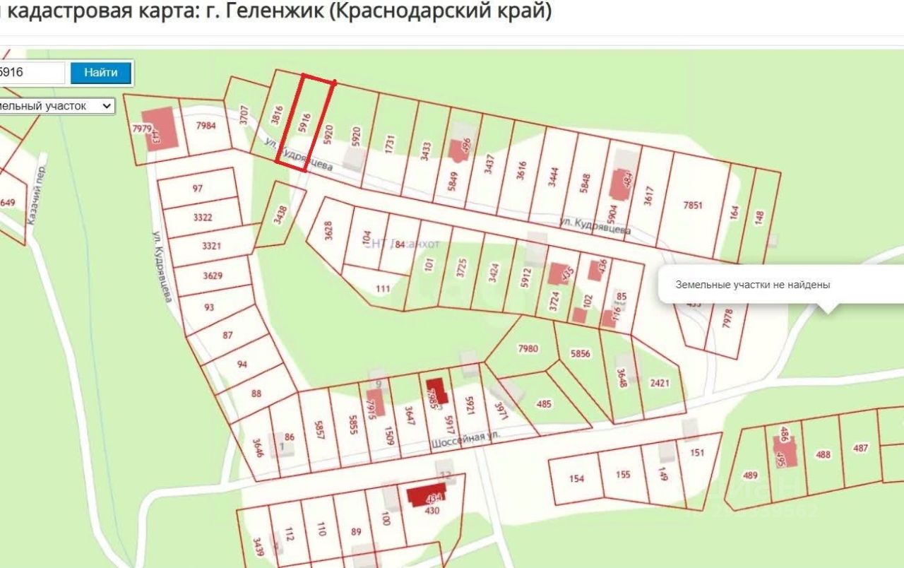 Продаю участок 6,3сот. Краснодарский край, Геленджик муниципальное  образование, Джанхот СНТ - база ЦИАН, объявление 298339562