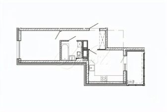 1-комн.кв., 34 м², этаж 9