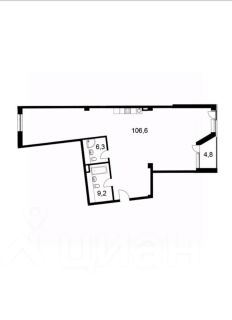 3-комн.апарт., 126 м², этаж 3