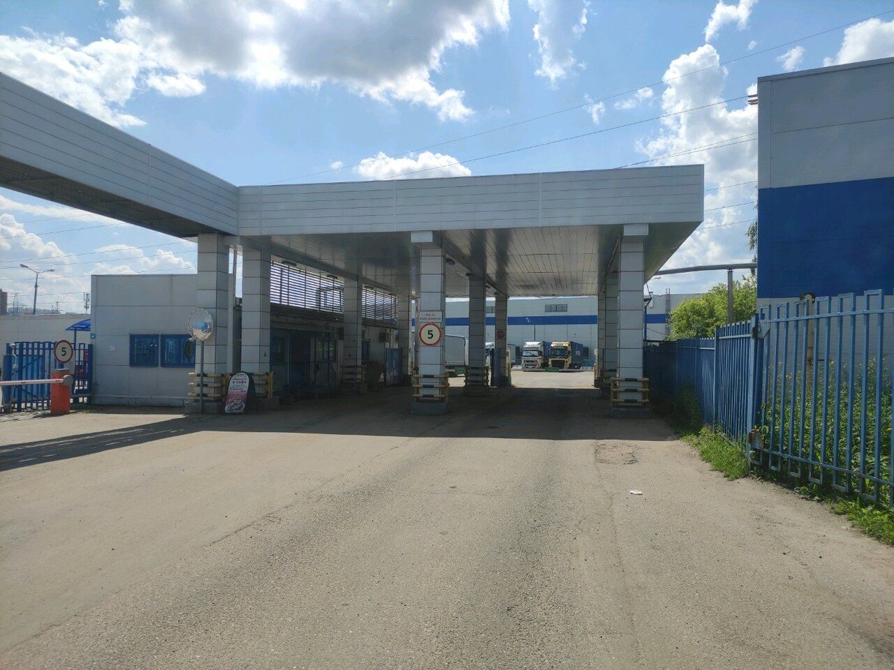 Складском комплексе СВХ КВ Терминал