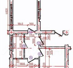 2-комн.кв., 51 м², этаж 1