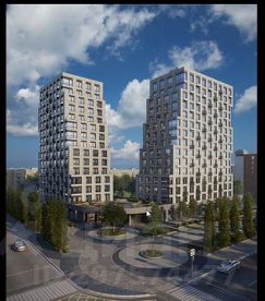 3-комн.кв., 90 м², этаж 5