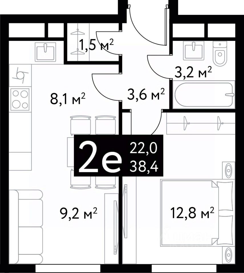 Купить квартиру на улице Большая Спасская дом 35 в Москве, продажа жилой  недвижимости на Циан. Найдено 49 объявлений