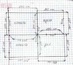 комната 34/25 м², этаж 4