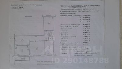 3-комн.кв., 84 м², этаж 5