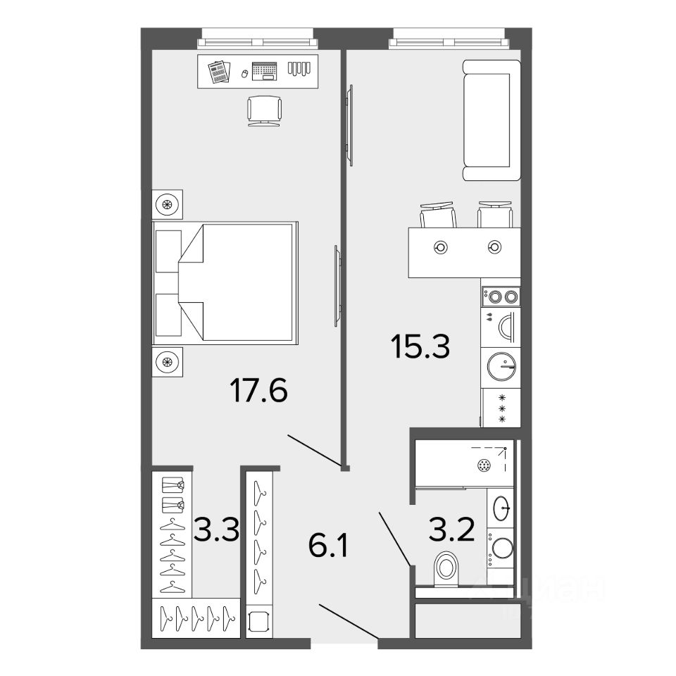 Купить квартиру на улице Заозерная дом 3к3 в Санкт-Петербурге, продажа  жилой недвижимости на Циан. Найдено 18 объявлений