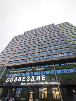 апарт.-студия, 32 м², этаж 12