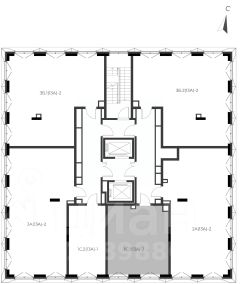 1-комн.кв., 41 м², этаж 3