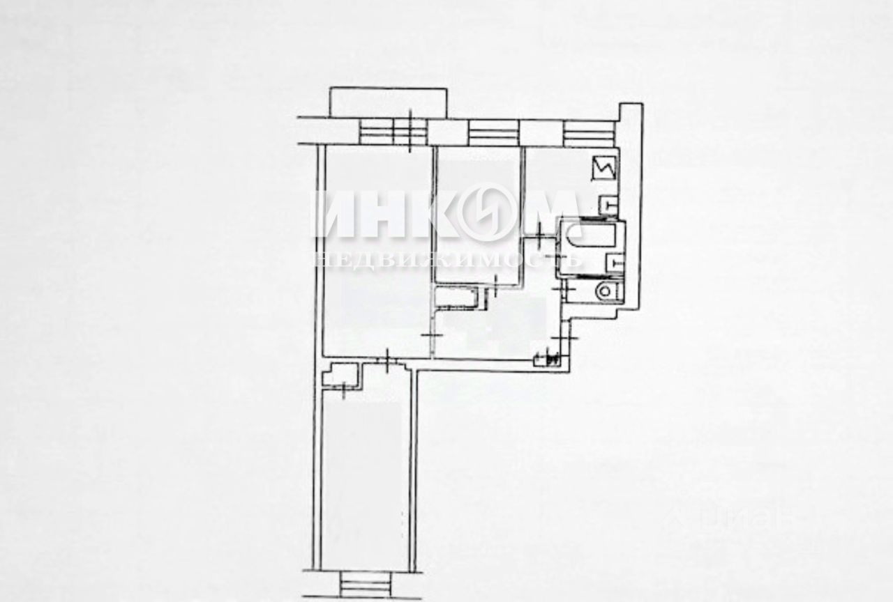 Продается3-комн.квартира,55,5м²