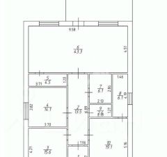 1-этаж. дом 135 м²