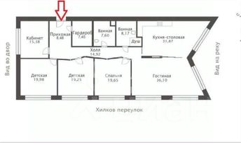 5-комн.апарт., 192 м², этаж 2