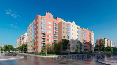 2-комн.кв., 59 м², этаж 3