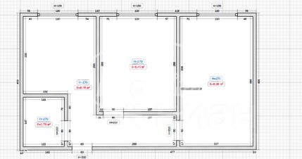 2-комн.кв., 42 м², этаж 2