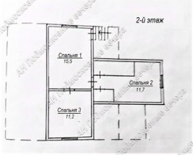 2-этаж. дом 182 м²