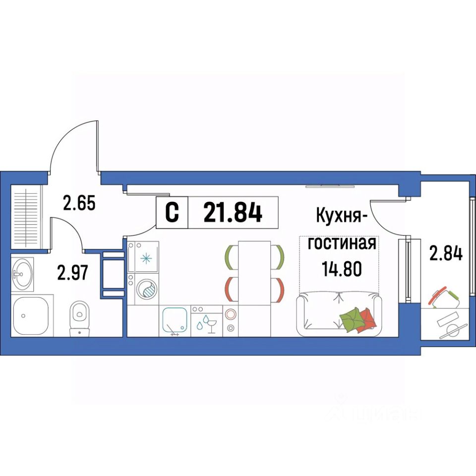 Квартиры-студии от застройщиков в Мурино, купить квартиру-студию в  новостройке в Мурино, цены на официальном сайте. Найдено 2 852 объявления.