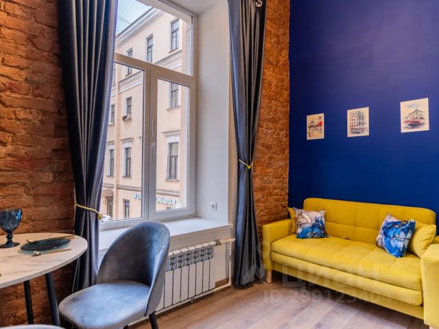 Студия, 20 м², 2/4 этаж
