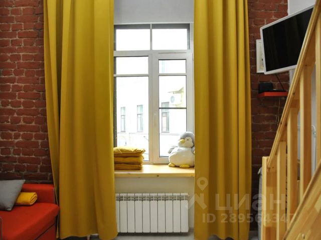 Студия, 18 м², 2/6 этаж