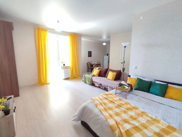 Студия, 40 м², 8/25 этаж