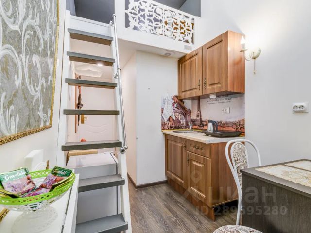 Студия, 10 м², 2/7 этаж