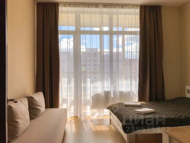 Студия, 26 м², 13/23 этаж