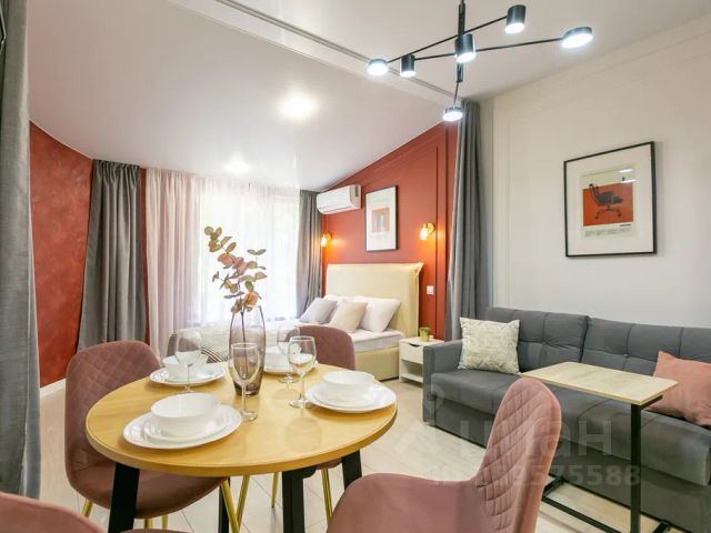 Студия, 23 м², 1/6 этаж