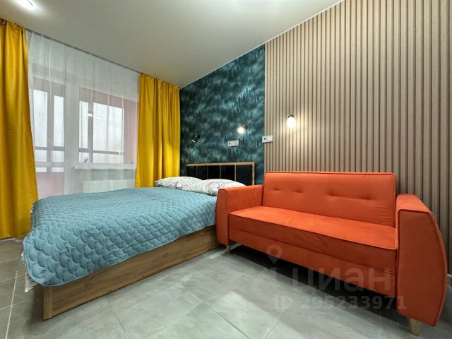 Студия, 35 м², 4/25 этаж