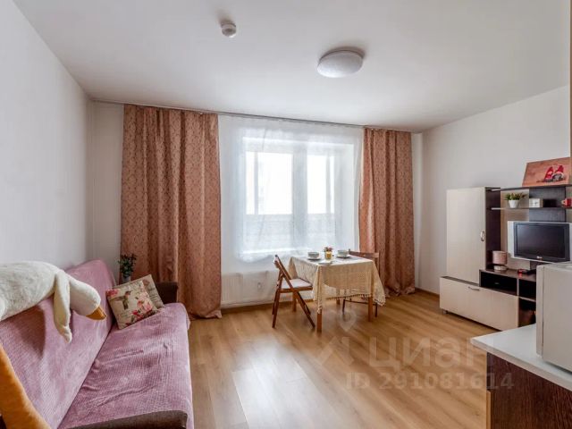 Студия, 25 м², 4/9 этаж
