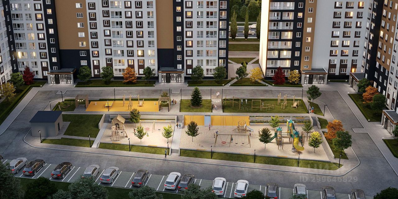 Продажа двухкомнатной квартиры 59,6м² просп. Надежды Плевицкой, 4, Курск,  Курская область - база ЦИАН, объявление 299646829