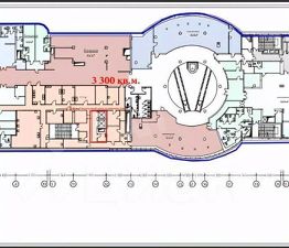 своб. назнач. 3300 м², этаж 5