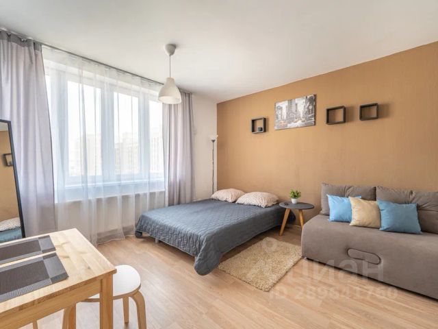 Студия, 27 м², 6/17 этаж