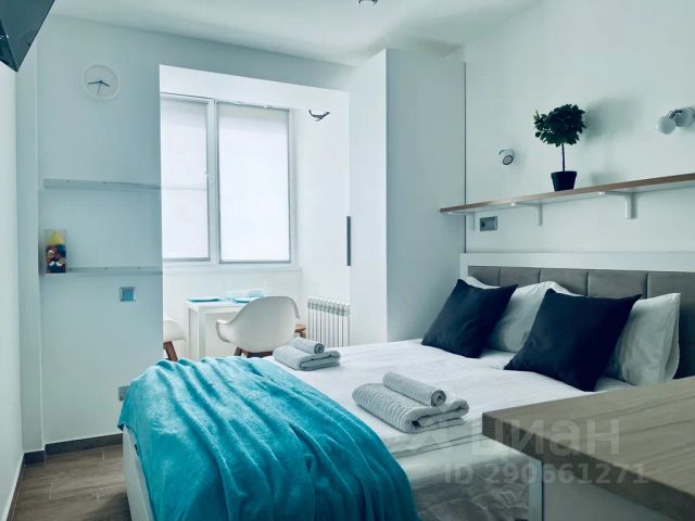 Студия, 17 м², 1/9 этаж